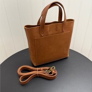 Leather Madewell Small Transport Crossbody Bag